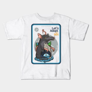 Let's adopt a rat ver 2 Kids T-Shirt